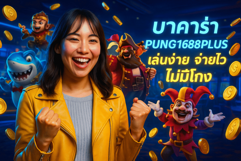 บาคาร่า PUNG1688PLUS เล่นง่าย จ่ายไว ไม่มีโกง