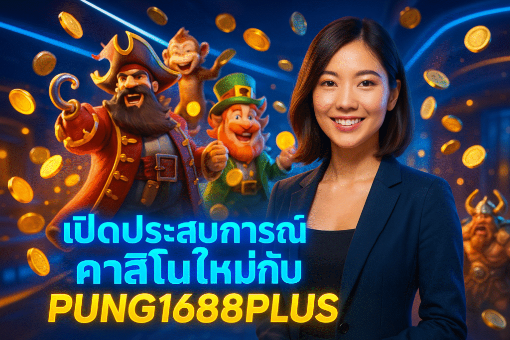 เปิดประสบการณ์คาสิโนใหม่กับ PUNG1688PLUS